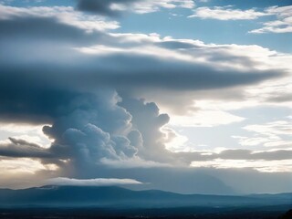 Obraz premium clouds over the sea