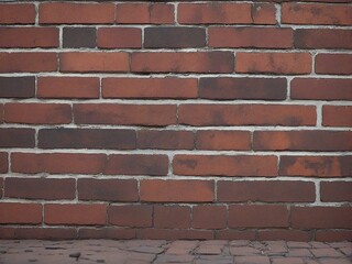 Obraz premium red brick wall