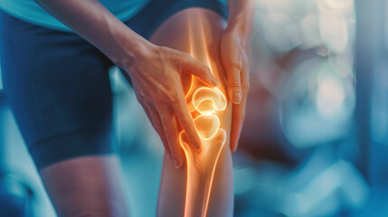 injectable gels can alleviate pain in your knees, hips, and shoulders. These innovative treatments target joint discomfort and are verified by X-ray insights to ensure effective care - obrazy, fototapety, plakaty