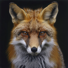 Fototapeta premium Closeup Red Fox Photo, Wildlife Photography