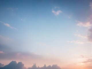 Obraz premium sunset over the city