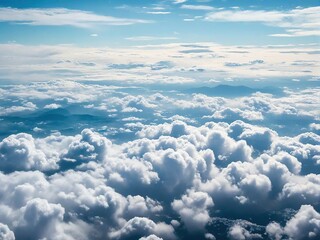 Fototapeta premium blue sky with clouds