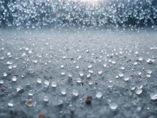 Obraz premium rain drops on the window