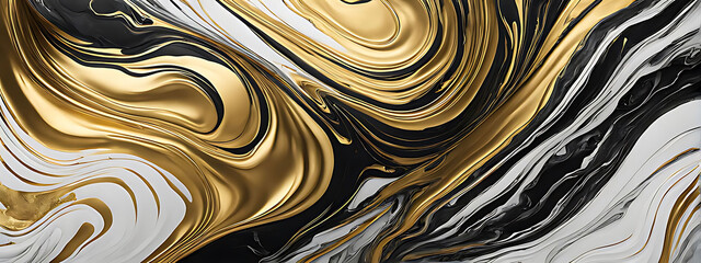 Gold abstract black marble background art paint pattern ink texture watercolor white fluid wall. Abstract liquid gold design luxury wallpaper nature black brush oil modern paper splash painting water	