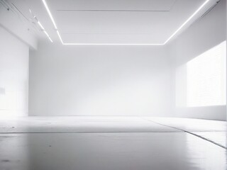 empty room with wall