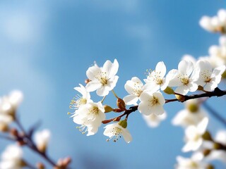 Obraz premium blooming tree