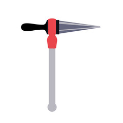 Pipe Reamer Tool for Smoothing Pipes in Plumbing and Metalworking, Vector Flat Illustration Design