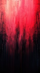 abstract red and black background with grunge brush strokes and stains, vertical background