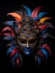 Venetian Carnival Tales Told through Feathers