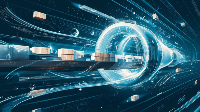 The future of logistics is here. With our new technology, you can track your packages in real time and get them delivered faster than ever before.