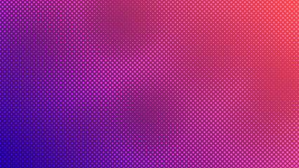 Colorful halftone background with dots