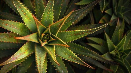 Aloe elgonica (Mt. Elgon Aloe), Machico, Portugal, Europe