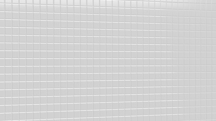 The white tile image for Background concept 3d rendering..