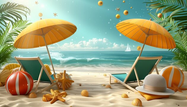 background for summer season