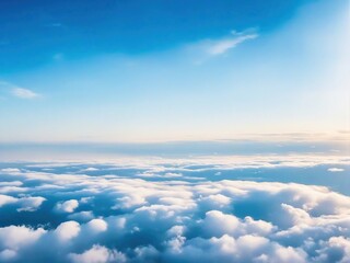 Fototapeta premium blue sky with clouds