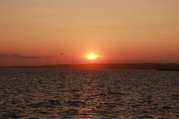 Sunset at the beach