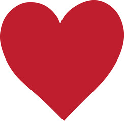 Heart, love, romance or valentine's day red heart. Heart vector icons. Red heart love symbols isolated vector.