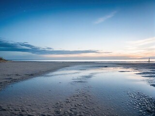 Fototapeta premium sunset on the beach
