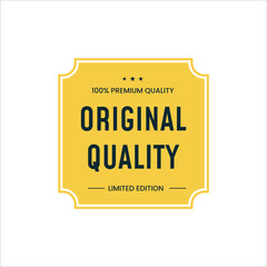 Original and premium quality badge label template
