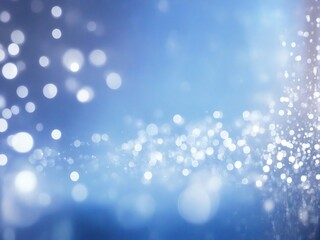 Obraz premium blue bokeh background