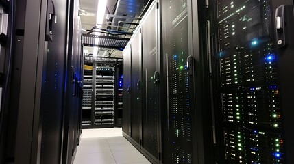 Data Center Server Room, fiber optic, data center server, data center cloud, data center construction, data center abstract, data center server,