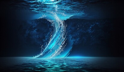 Ethereal painting background.jpg, beautiful abstract wave technology background with blue light digital effect corporate concept. Very realistic, 8k quality, hyper realistic, ultra realism.jpg, Abstra
