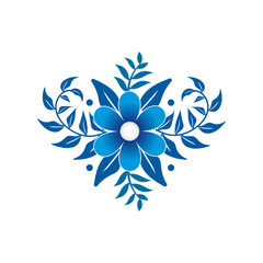 Blue Flower Vectors