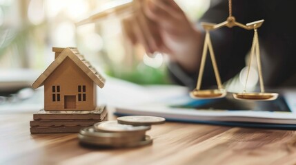 Legal auction for real estate properties involving taxes profits and home purchases. Concept Real Estate Auctions, Tax Lien Sales, Home Investment, Property Exchange, Legal Auction Process