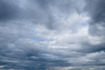 Dramatic stormy sky with heavy clouds. heaven cloudscape background
