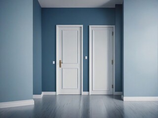 door in a room