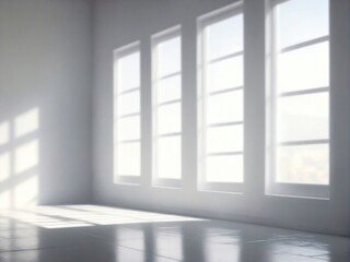 Obraz premium empty room with window