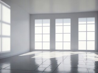 empty room with window