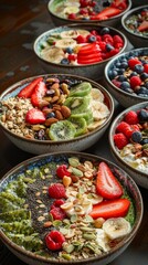 Vibrant and Nourishing Breakfast Bowls Packed with Wholesome Ingredients