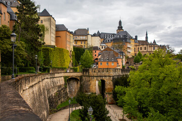A walk along the corniche in Luxembourg