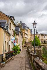 A walk along the corniche in Luxembourg City