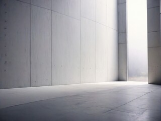 empty white room