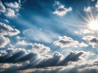 Obraz premium sky with clouds