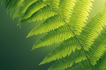 Fern leaf background