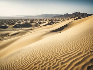 sand dunes in the desert