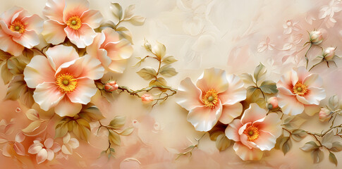 Vibrant Paper Craft Floral Arrangement in Pastel Tones