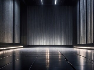 stage with spotlights