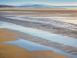 beach and waves