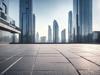 Fototapeta premium skyscrapers in the city