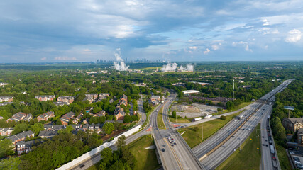 Skyline View of Atlanta