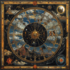 Naklejka premium Tarot card