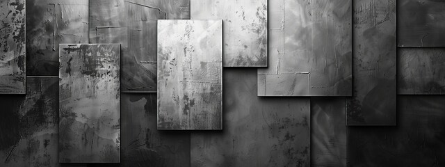 A monochromatic background with varying shades of gray, creating a subtle and elegant look.