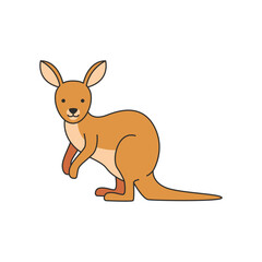 Cute Kangaroo illustration