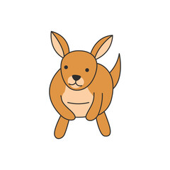 Cute Kangaroo illustration