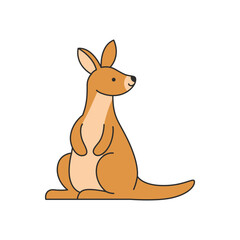 Cute Kangaroo illustration