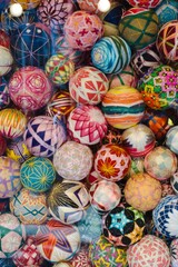 日本のお店で見つけたまりのディスプレイ